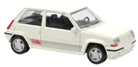 Model de colecție NOREV Modern: Automobile - Renault SuperCinq GT Turbo Ph II 1988 White Jet-car