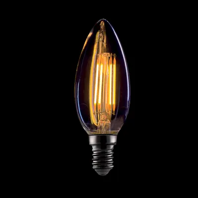 Led Led Vintage Dimabil C37-4w E14 2800-3200k