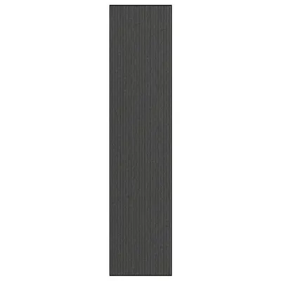 vidaXL Covoraș Dună Neagră și Gri 115x500 cm