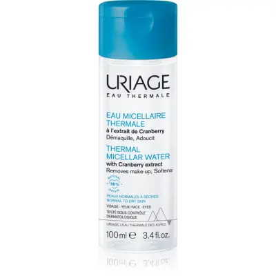 Uriage Hygiène Thermal Micellar Water - Normal to Dry Skin apa pentru curatare cu particule micele pentru ten normal spre uscat 100 ml