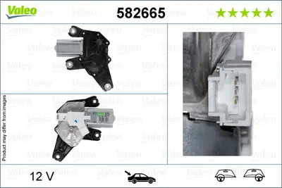 Motor stergator Spate potrivit DACIA SANDERO II; NISSAN MICRA C+C III, MICRA III 01.03