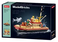 Constructor Sluban Model Bricks - Atacul rechinului, 592 piese