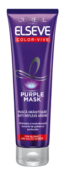 Masca de par Color Vive Purple, 150ml, Elseve