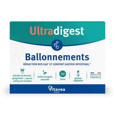 Ultradigest Ballonnements, 30 capsule, Vitavea
