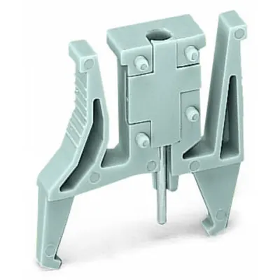Test plug module; with locking latches; modular; for 2-conductor terminal blocks; for 261 Series; gray