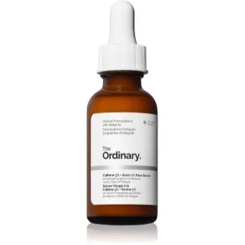 The Ordinary Caffeine 3% + Escin 1% Face Serum ser energizant cu cafeina