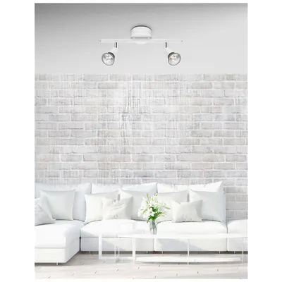Spot Baza Mat Alb Metal LED GU10 2x5W IP20 Fara bec