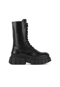 Ghete dama - CEO-HY305-21 - negru - sintetic