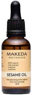 Makeda Botanics Ulei de bază de susan, 30 ml
