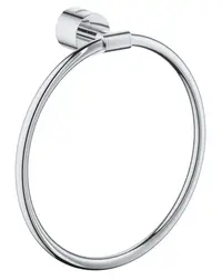 Inel prosop Grohe Atrio 40307003, montare pe perete, pivotant, fixare ascunsa, metal, Crom