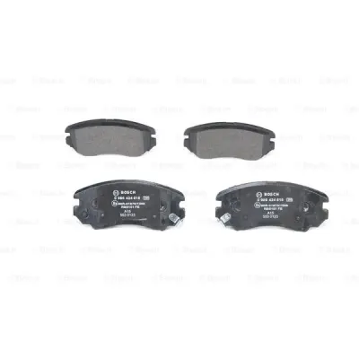 Set placute frana, frana disc BOSCH 0 986 424 815