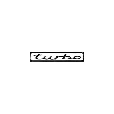 Abtibild TURBO culoare Alb Cod:DZ-076