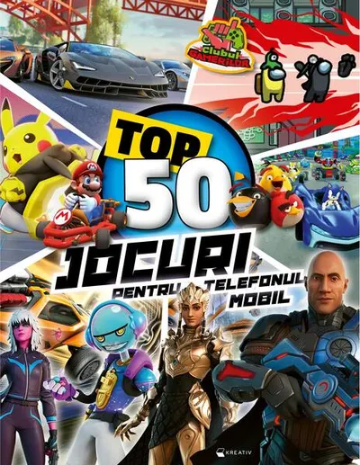 Top 50 - Jocuri pentru telefon - Paperback brosat