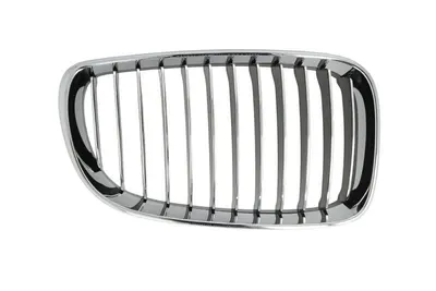 Grila radiator Dreapta potrivit BMW 1 (E81), 1 (E82), 1 (E87), 1 (E88) 1.6-3.0 2004-2013 pana in 2013 - (crom/negru)