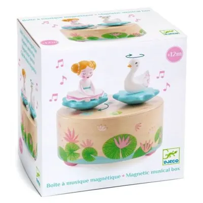 Cutie muzicala magnetica Balerina si lebada, Djeco