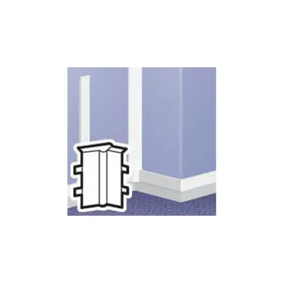 Changeable unghi interior - pentru DLPlus Mini canal cablu 75x20 - alb