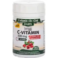 Vitamina C 500mg + Magneziu + D3 + Zinc + Extract de Macese Retard 100tb