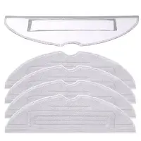 Set 4 x Lavete full mop NewEvo, compatibile cu Xiaomi RoboRock S7, S7 PLUS, S7 MAX, S7 MAXV, S70, S75, S7 Ultra, Gri