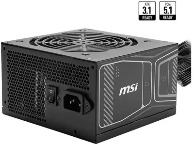 Sursă de alimentare MSI - MAG A850GN PCIE5, 850W, 80 PLUS Gold
