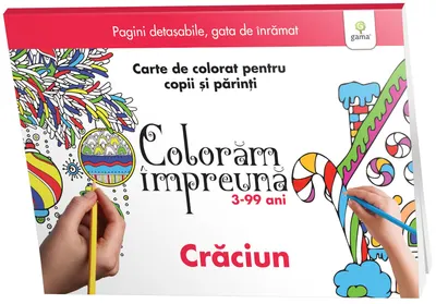 Colorăm împreună. Crăciun
