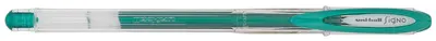 Roller cu gel Uniball Signo Noble Metal – Verde, 0.8 mm