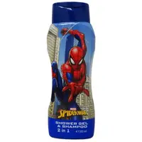 Gel Dus si Sampon 2 in 1 Air Val Spiderman, 500 ml