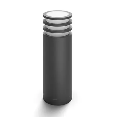 Lampa de gradina Philips HUE Lucca Antracit bec LED 40 cm