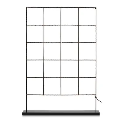 Decorațiune luminoasă Markslöjd Elisabeth, înălțime 61 cm, negru