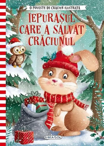 O poveste de Crăciun ilustrată. Iepurașul care a salvat Crăciunul - Hardcover - ***