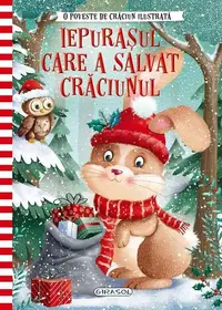 O poveste de Crăciun ilustrată. Iepurașul care a salvat Crăciunul - Hardcover - ***