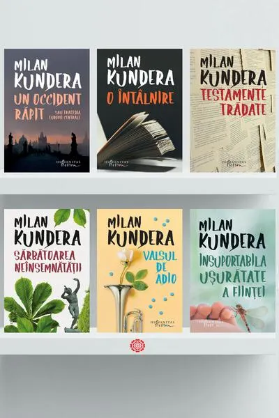 Pachet Autor Milan Kundera - Paperback brosat - Milan Kundera