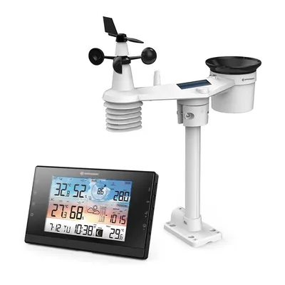 Statie meteo 5 in 1 Bresser WSC WiFi 7003350, termometru, higrometru, barometru, anemometru, pluviometru