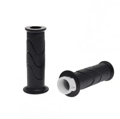 Mansoane cu tub acceleratie moto, culoare negru