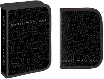 Penar cu rechizite S. Cool - Sport, cu 1 fermoar, 32 piese