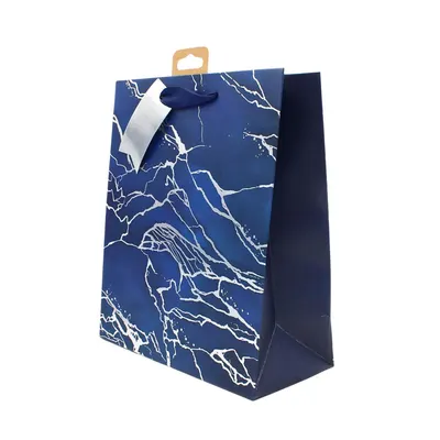 Pungă cadou Clairefontaine M Blue Marble