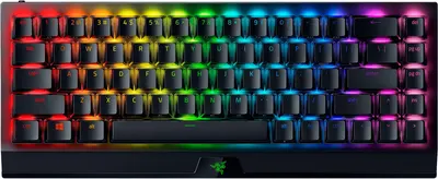 Tastatură gaming Razer- BlackWidow V3 Mini, Green, Phantom Pudding Ed, negru