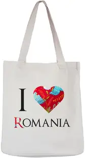 Trăistuță "I love RO"