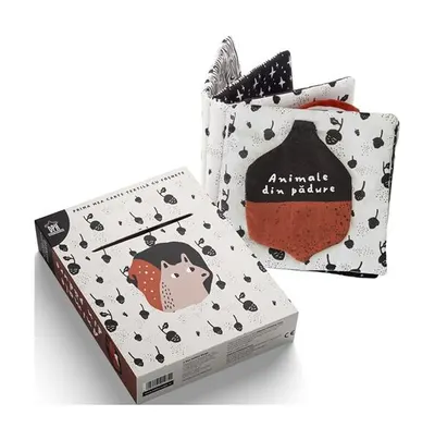 Prima mea carte textilă cu foșnete – Animale din pădure - Paperback - Wee Gallery