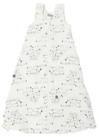 Sac de dormit cu picioare Ergobaby - On The Move, Sheep, Tog 1, 18-36 luni, mărimea L