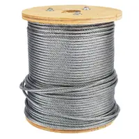 Tambur cablu otel zincat Micul Fermier, diametru 3mm, lungime 100m