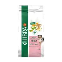 Hrana Uscata Caini Adulti, Libra Dog Adult Medium-Maxi, Somon, 14 kg