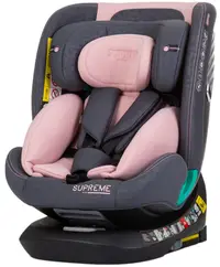 Scaun auto Chipolino - Supreme, 360°, IsoFix, i-Size, 40-150 cm, flamingo