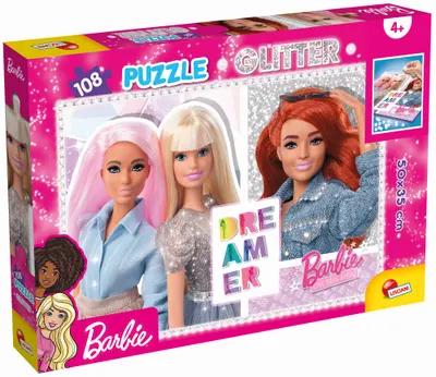 Puzzle strălucitor Lisciani din 108 piese - Cele mai bune prietene pentru totdeauna