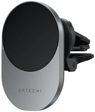 Încărcător auto Satechi - Qi2 Wireless Car Charger, 15W, Space Gray