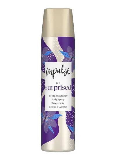 Impulse Spray Deodorant 75 ml Be Surprised