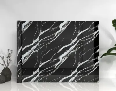 Tapet Engros Autocolant Premium Marmură Neagră Marquina (Wide Format), Rolă 1.2 m x 3 m, F50127
