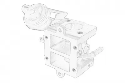 Supapa EGR potrivit AUDI A4 B7, A6 ALLROAD C6, A6 C6, A8 D3, Q5, Q7 2.7D 3.0D 08.03-05.17