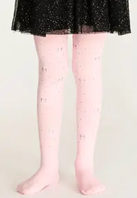 Dres Penti Fete Dot Bow 50 DEN, Roz