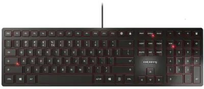 Tastaura mecanica Cherry - KC 6000 SLIM, cu fir, SX, neagra