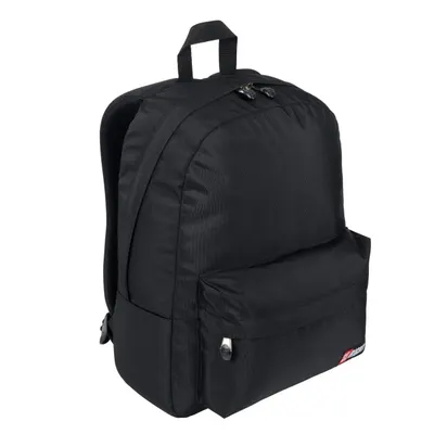 Ghiozdan cu 2 compartimente, St Majewski, St.Right, 40 cm, Negru